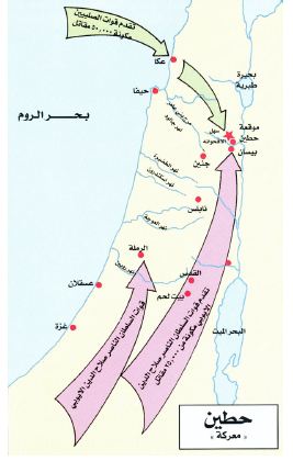 مجريات أحداث معركة حطين Aspd