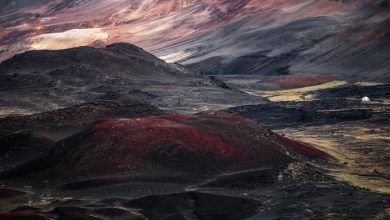 الصهارة - صورة الجبال